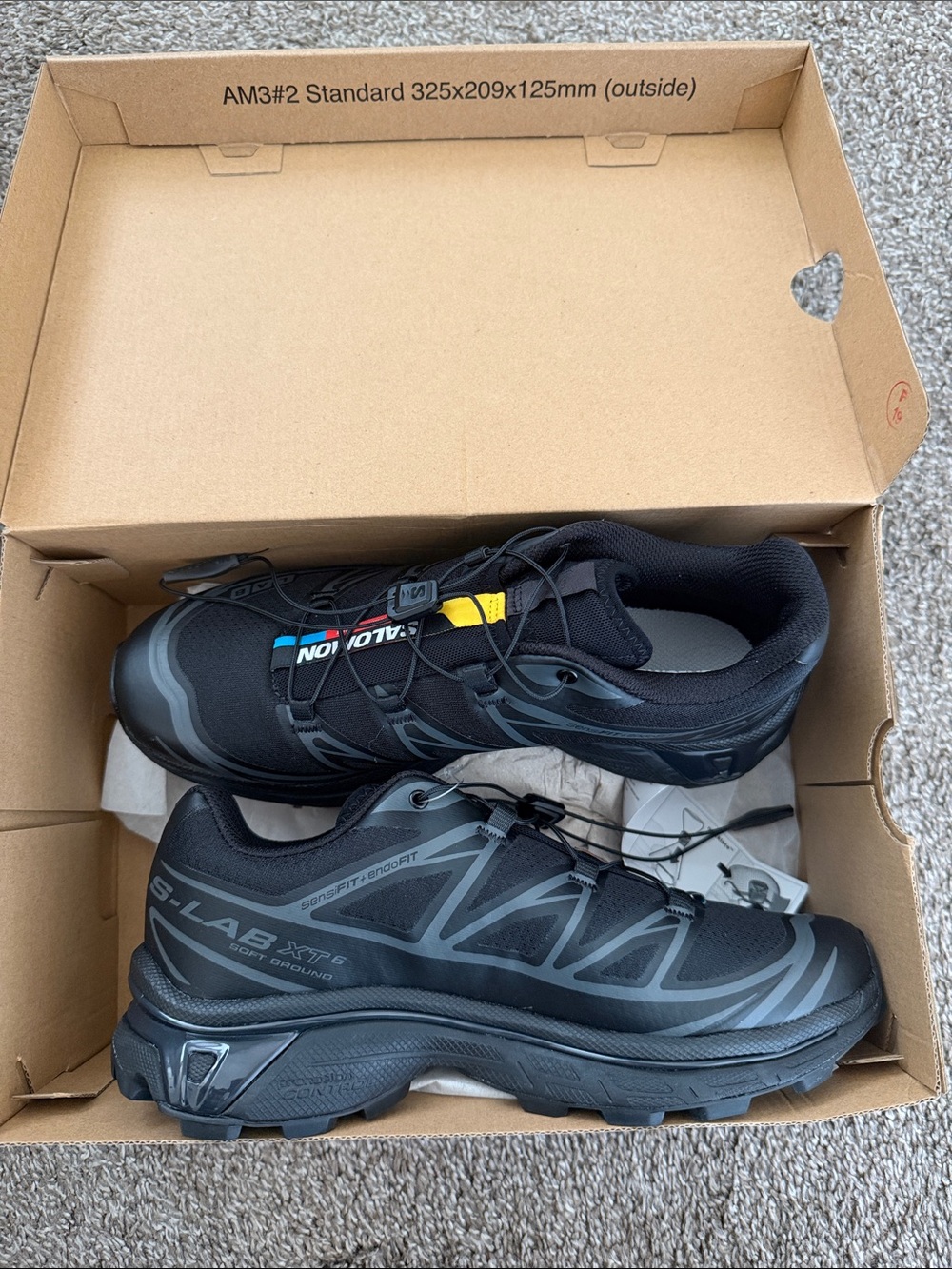 Brand new Salomon XT6 in black